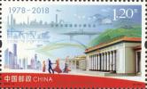 《改革开放四十周年》纪念邮票